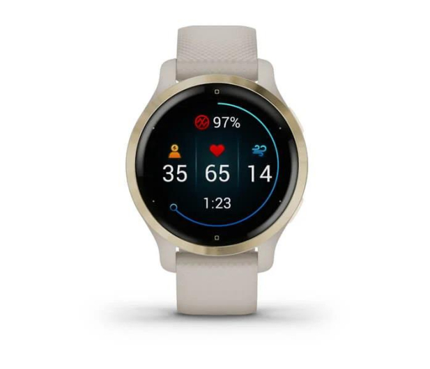 Garmin Venu 2S jasnozłoty - 649464 - zdjęcie 2